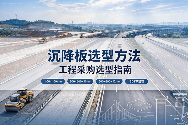 周村沉降板选择方法