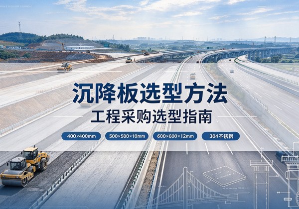 周村沉降板选择方法