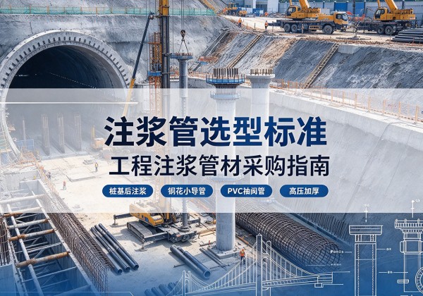 周村注浆管选型标准